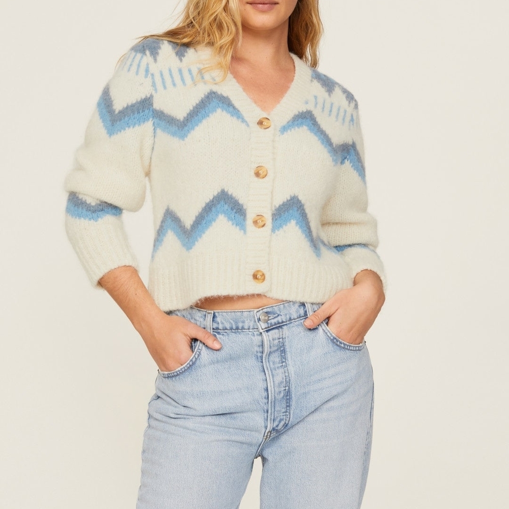 Faherty Icelyn Fair Isle Cardigan